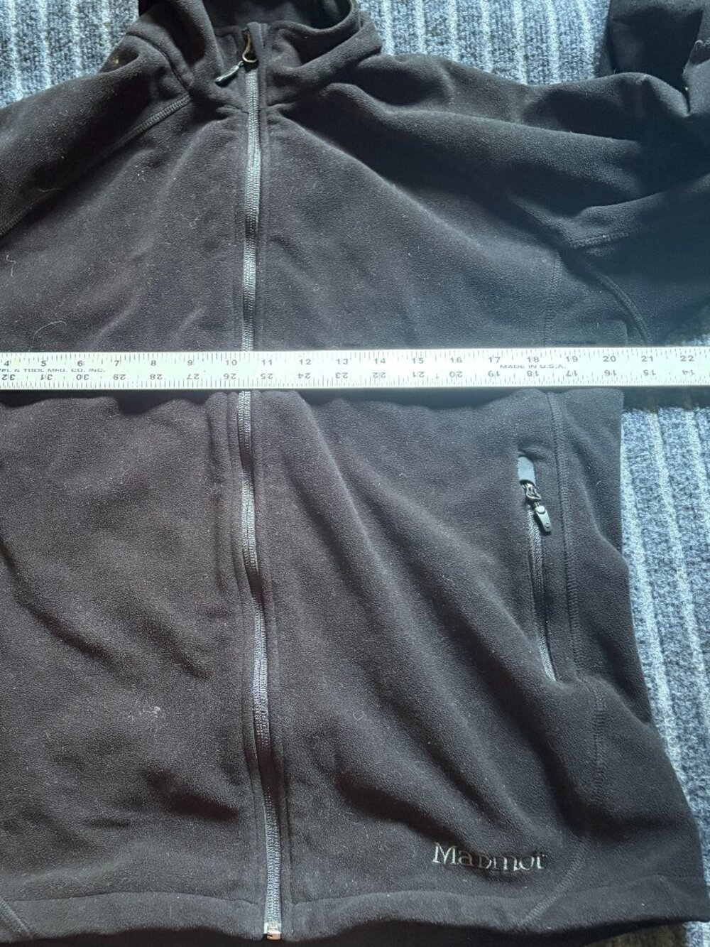 Marmot Fleece Size XL Boy's Black - Picture 9 of 9